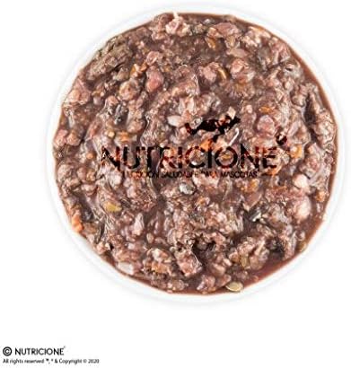 Nutricione Barf | Menú de Boquerón y Pavo para Perros - 6kg Congelada (12 Paquetes de 500g)