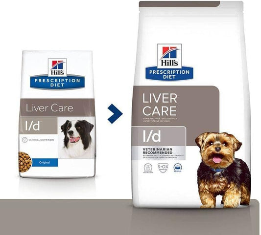 HILL's PD Canine Liver Care l/d - Dry Dog Food - 1 5 kg