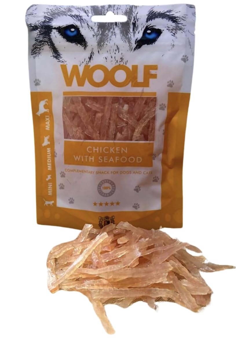 Pack De 10 Snacks Naturales para Perros | Barritas De Pollo Sin Conservantes | Chuches Perros Naturales - Dog Treats Saludables con Proteínas Y Vitaminas Esenciales | 10x100g