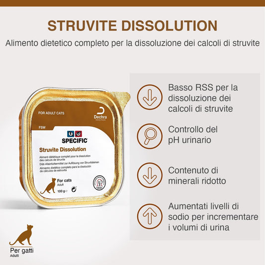 Specific Fel Struvite Dissolution Fsw 7X100G - 2000 g