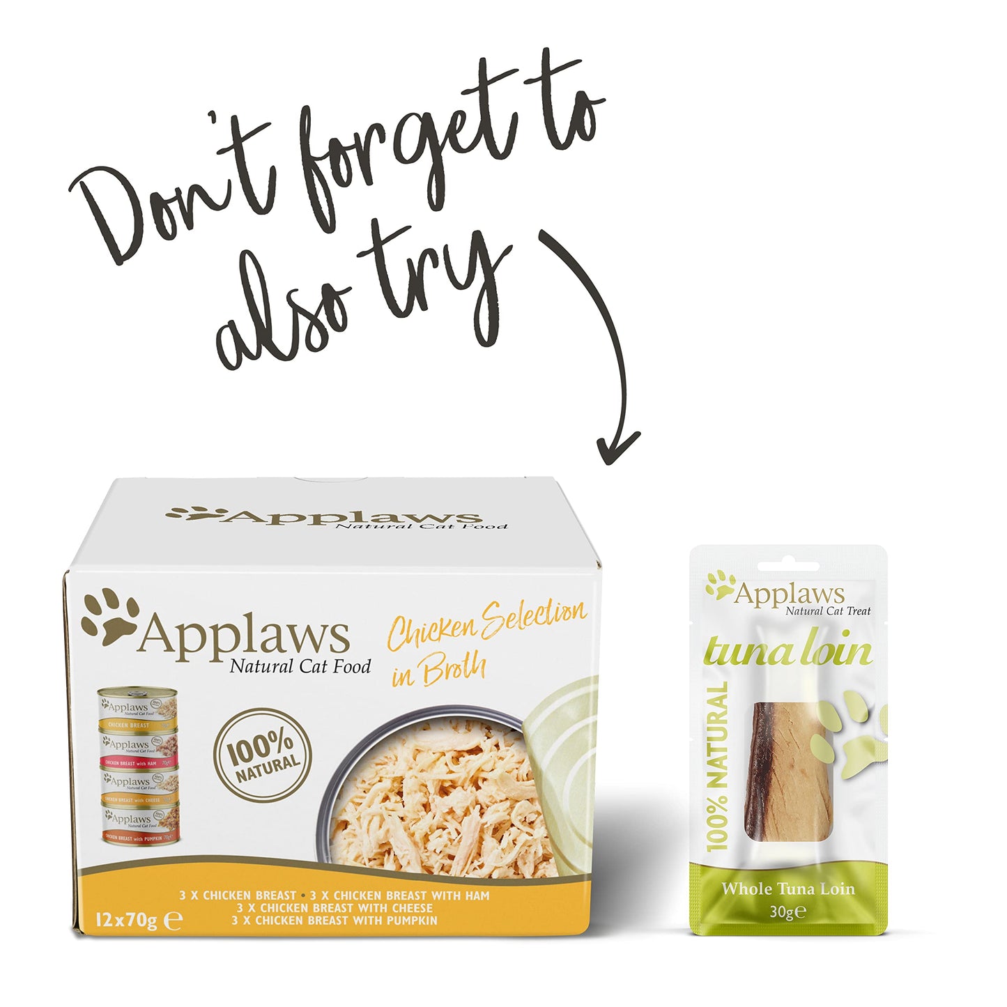 Applaws Alimento Seco Natural sin Granos para Gatitos, Pollo Natural - Bolsa Resellable de 2 kg