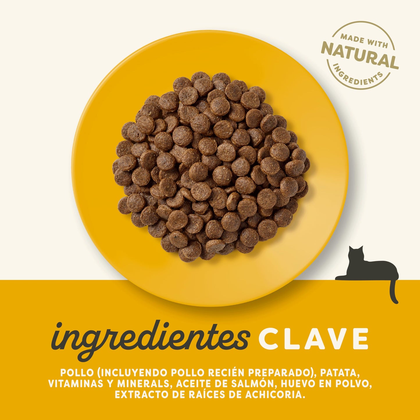 Applaws Alimento Seco Natural sin Granos para Gatitos, Pollo Natural - Bolsa Resellable de 2 kg