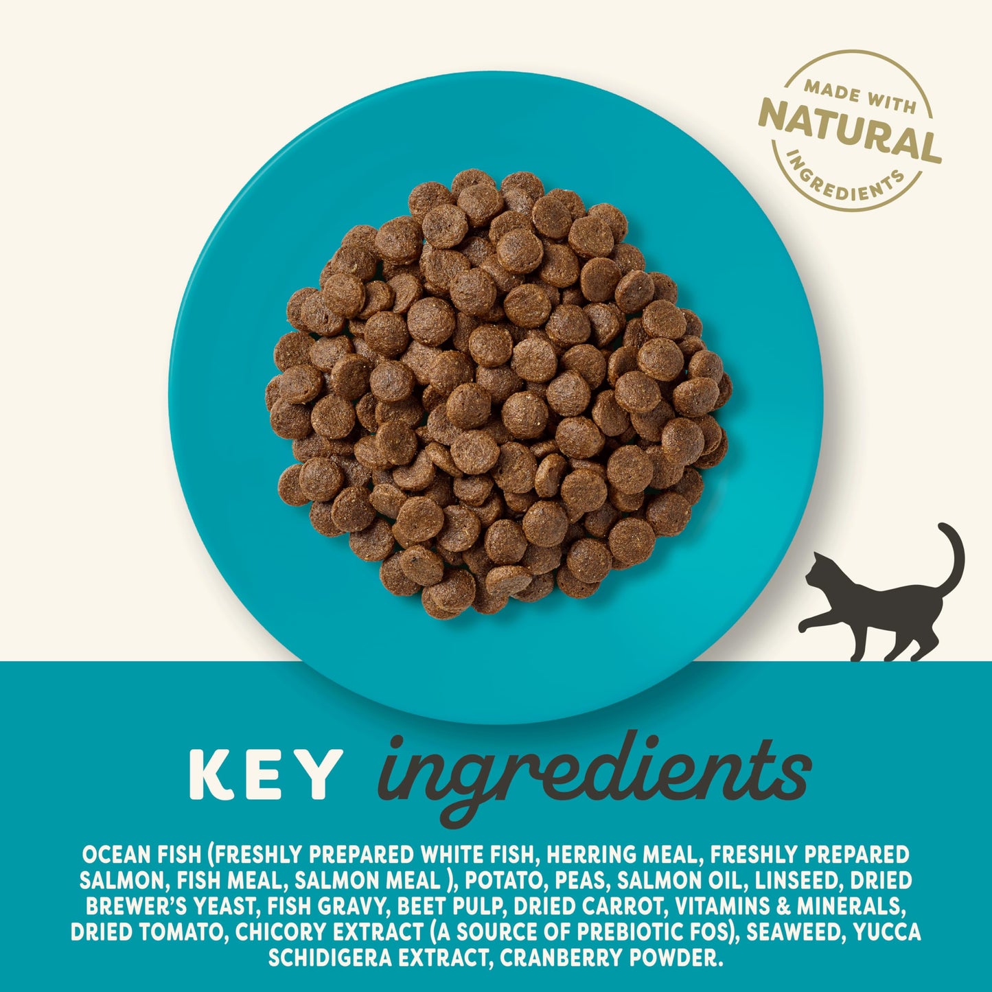 Applaws Alimento Seco Natural sin Granos para Gatitos, Pollo Natural - Bolsa Resellable de 2 kg