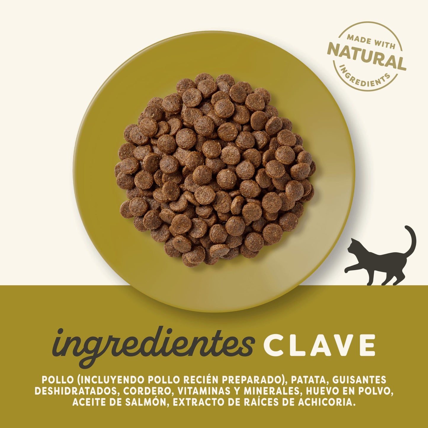 Applaws Alimento Seco Natural sin Granos para Gatitos, Pollo Natural - Bolsa Resellable de 2 kg