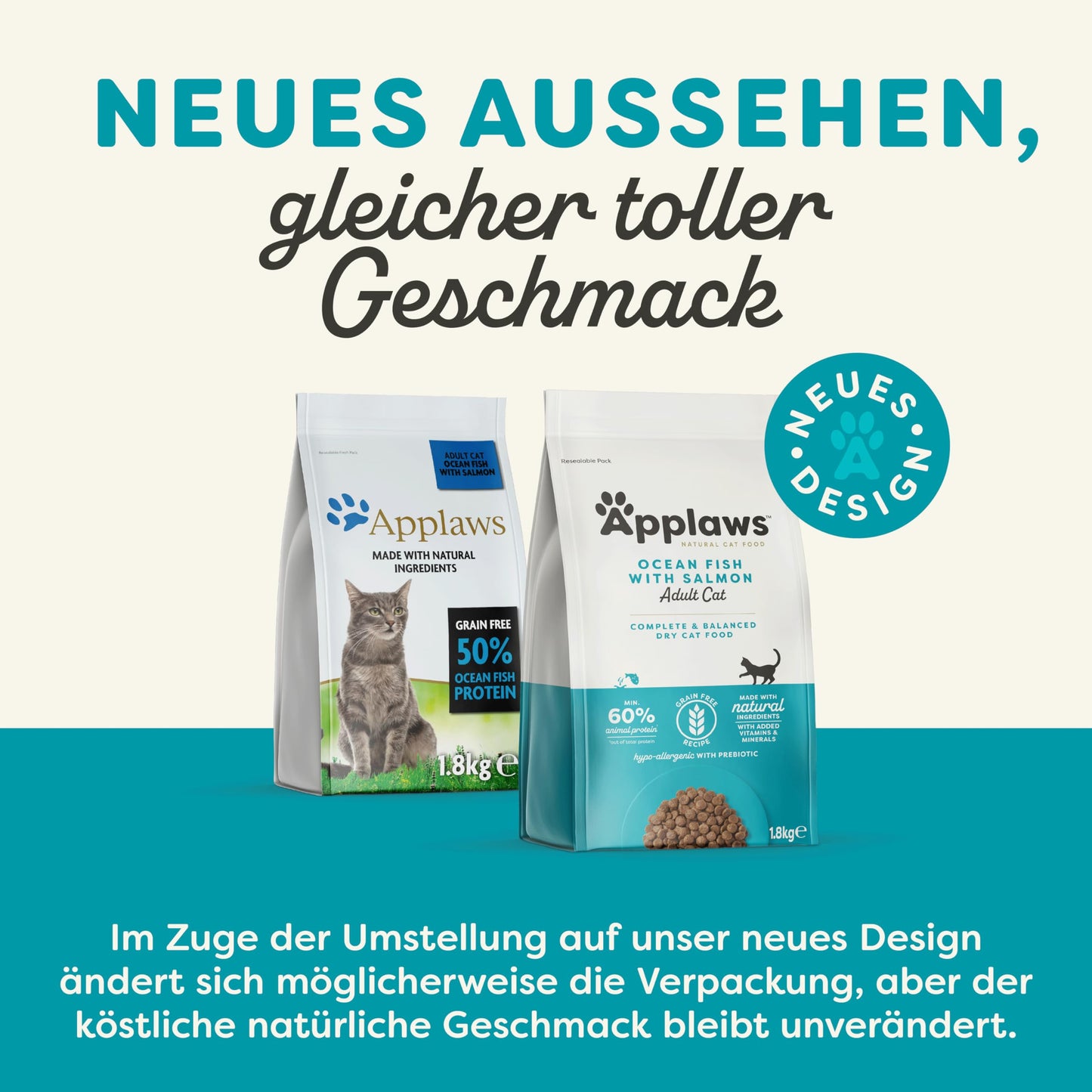 Applaws Alimento Seco Natural sin Granos para Gatitos, Pollo Natural - Bolsa Resellable de 2 kg