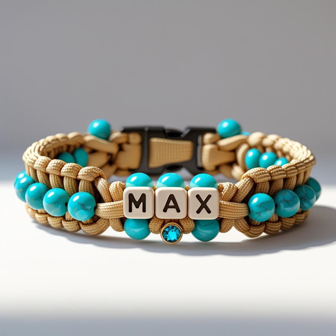 COLLAR PARA MASCOTA CON PIEDRAS SEMIPRECIOSAS Y CHAPA IDENTIFICATIVA ELECTRÓNICA