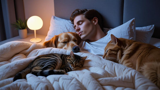 ¿Por Qué Dormir con Tu Mascota Puede Ser Bueno para Ambos? 🐶🐱💤