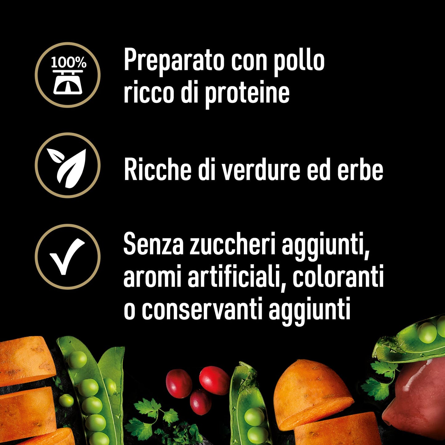 Cesar Natural Goodness - Comida húmeda para Perros con Sabor a Pollo y Verduras, 6 latas de 400 g, Total 2,4 kg