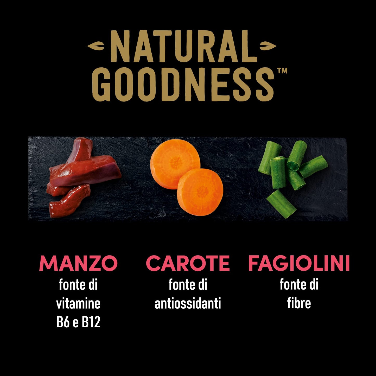 Cesar Natural Goodness - Comida húmeda para Perros con Sabor a Pollo y Verduras, 6 latas de 400 g, Total 2,4 kg