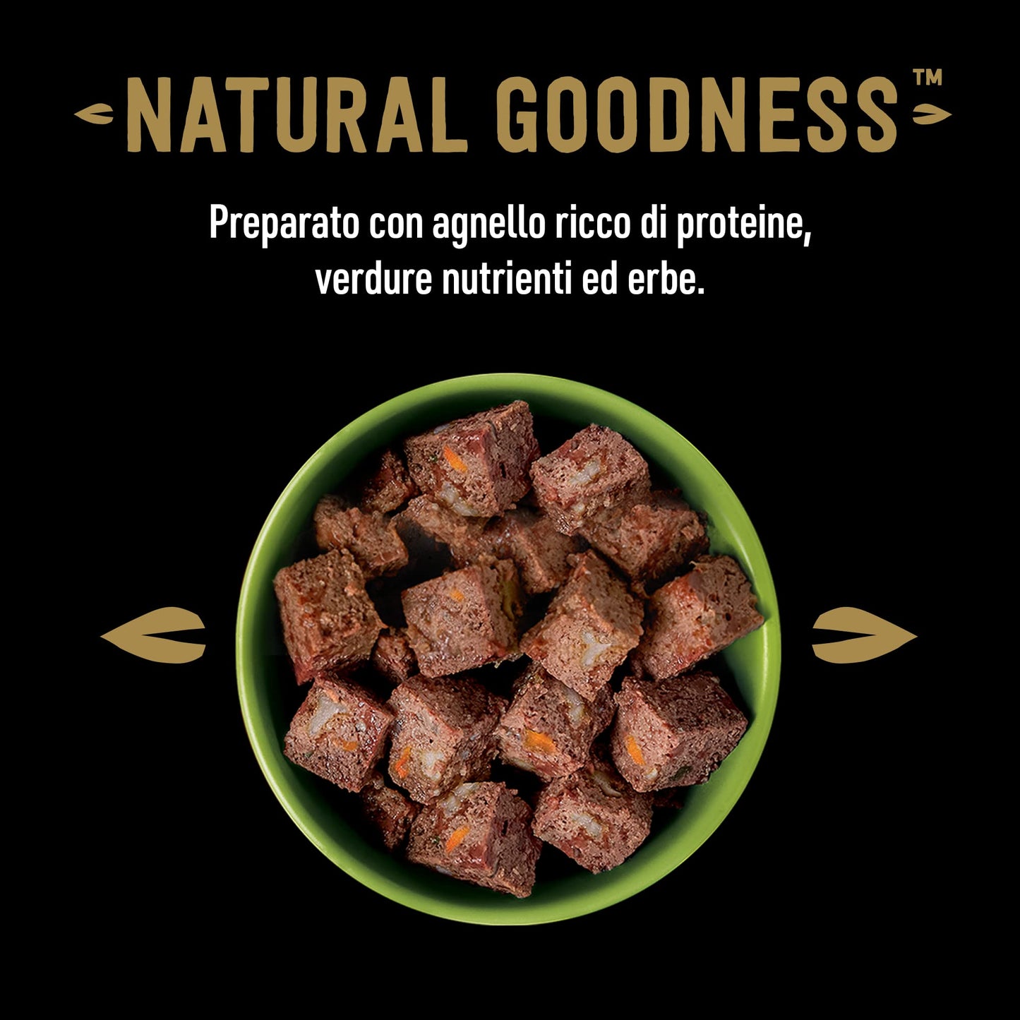 Cesar Natural Goodness - Comida húmeda para Perros con Sabor a Pollo y Verduras, 6 latas de 400 g, Total 2,4 kg